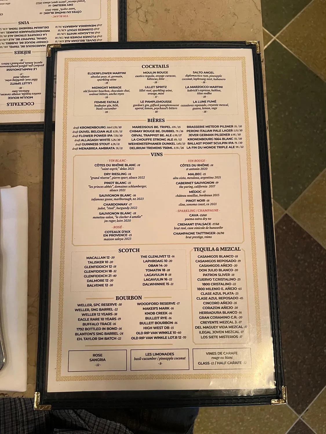 Menu 6