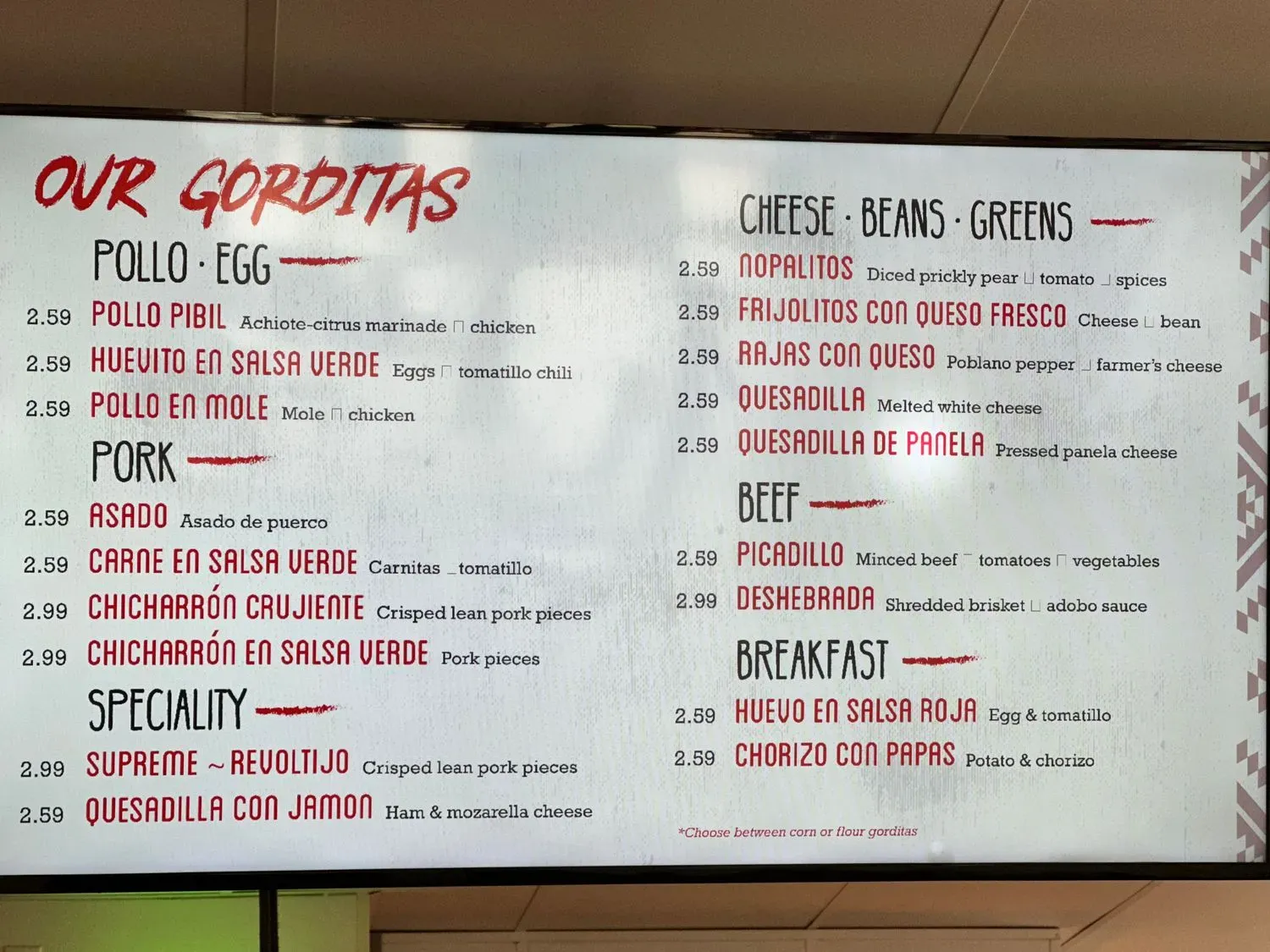 Menu 4