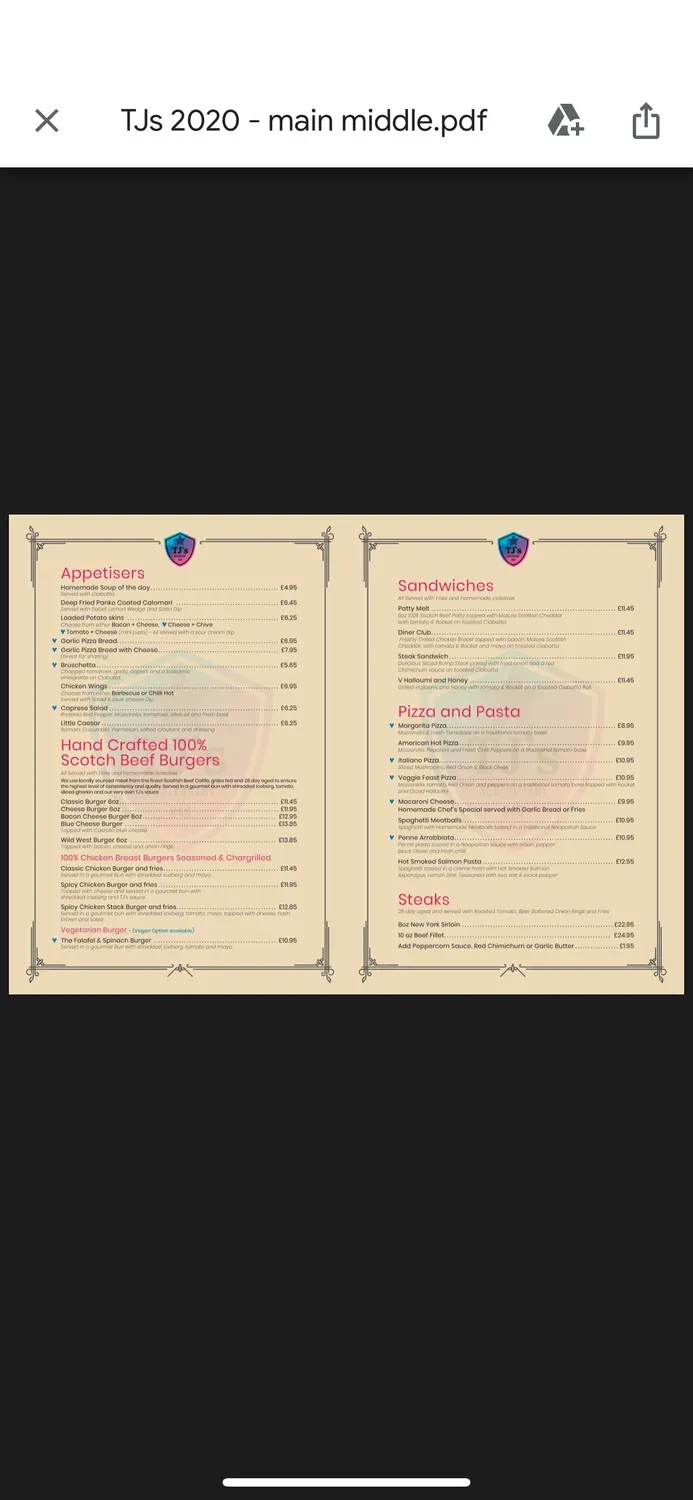 Menu 3