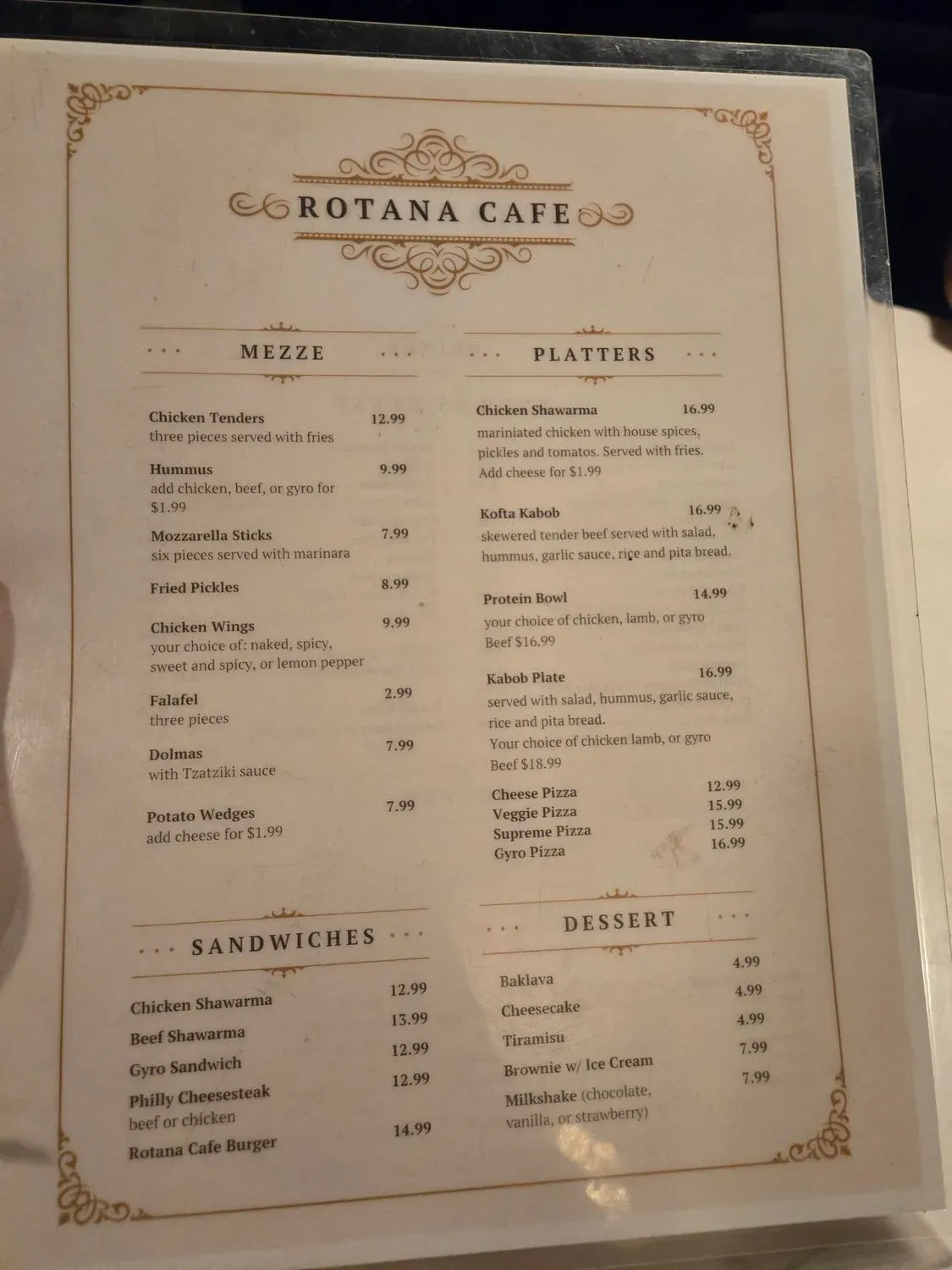 Menu 4