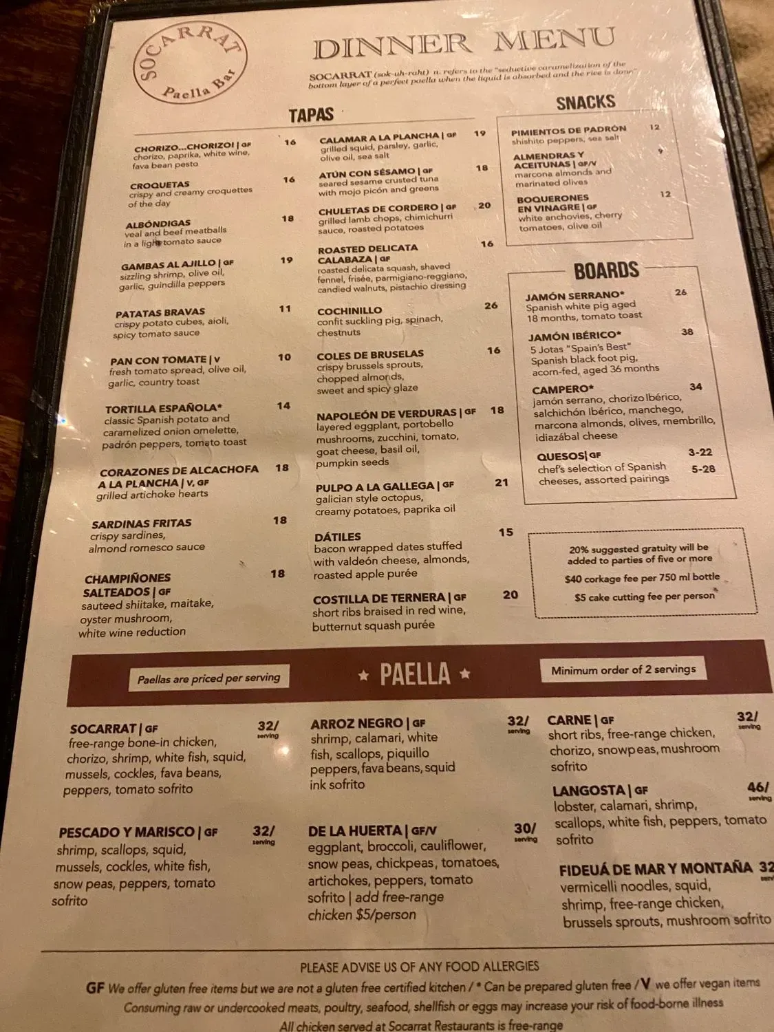 Menu 6