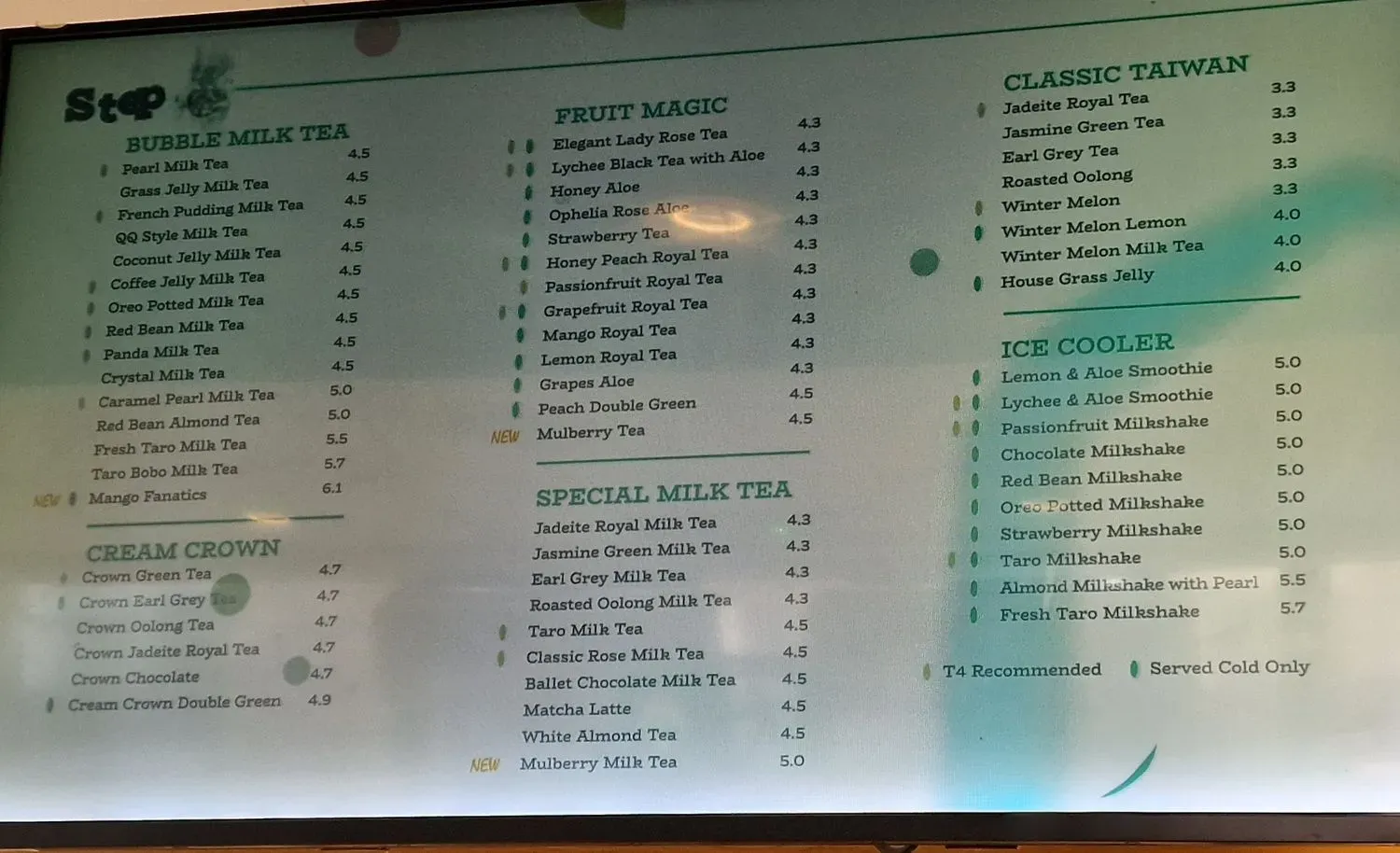 Menu 3