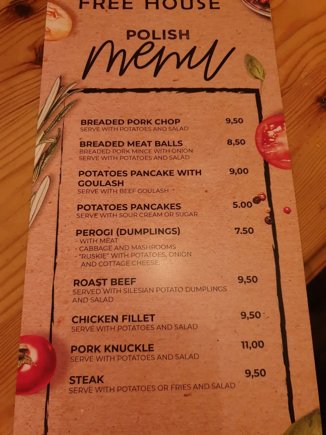 Menu 3