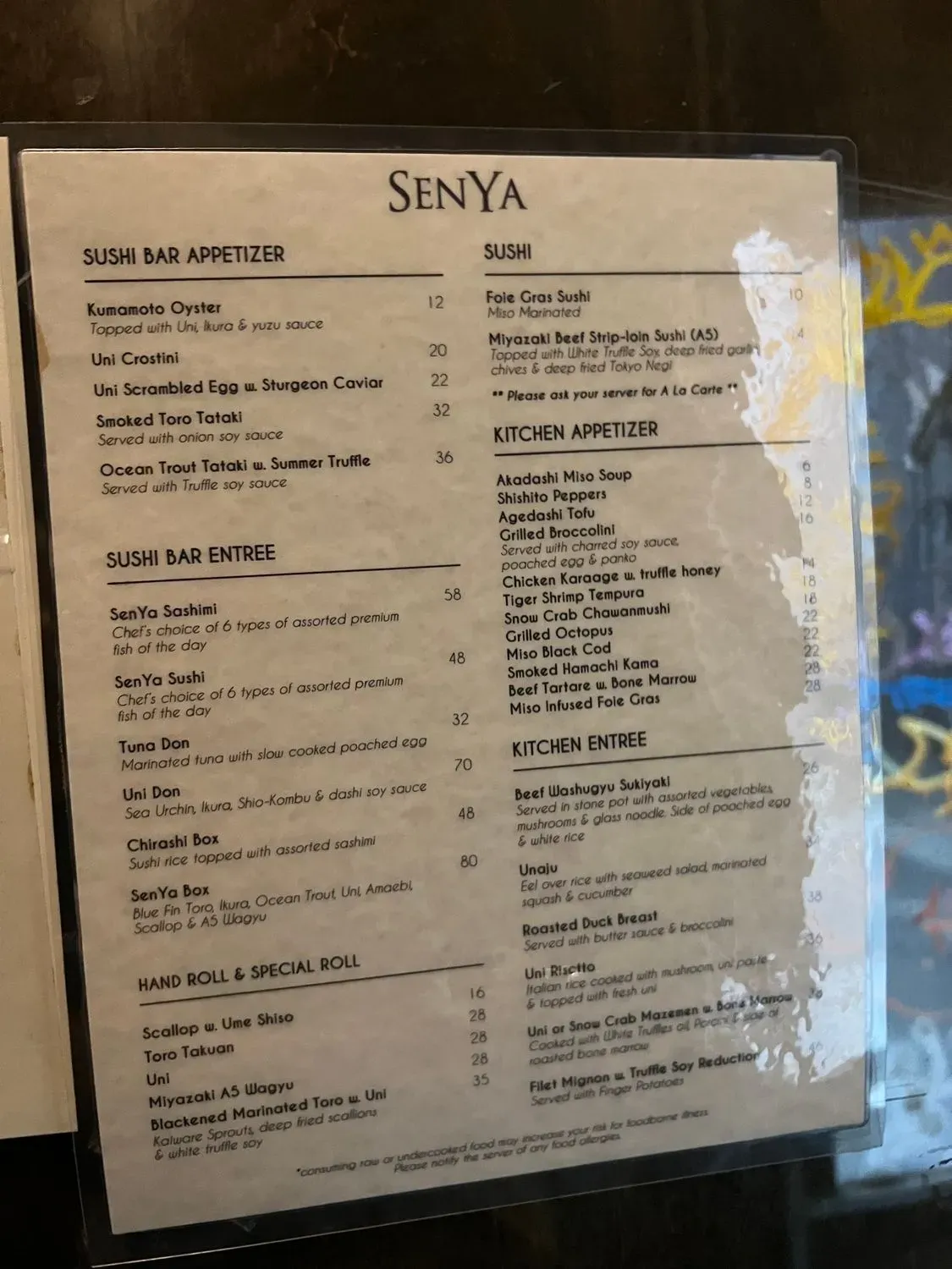 Menu 6