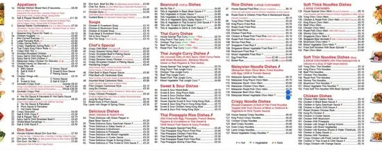 Wonder Kitchen Menu | Sheffield | Checkle