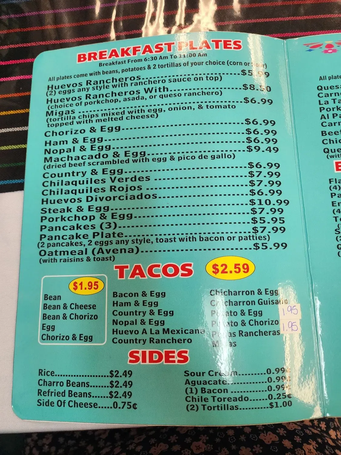 Menu 3