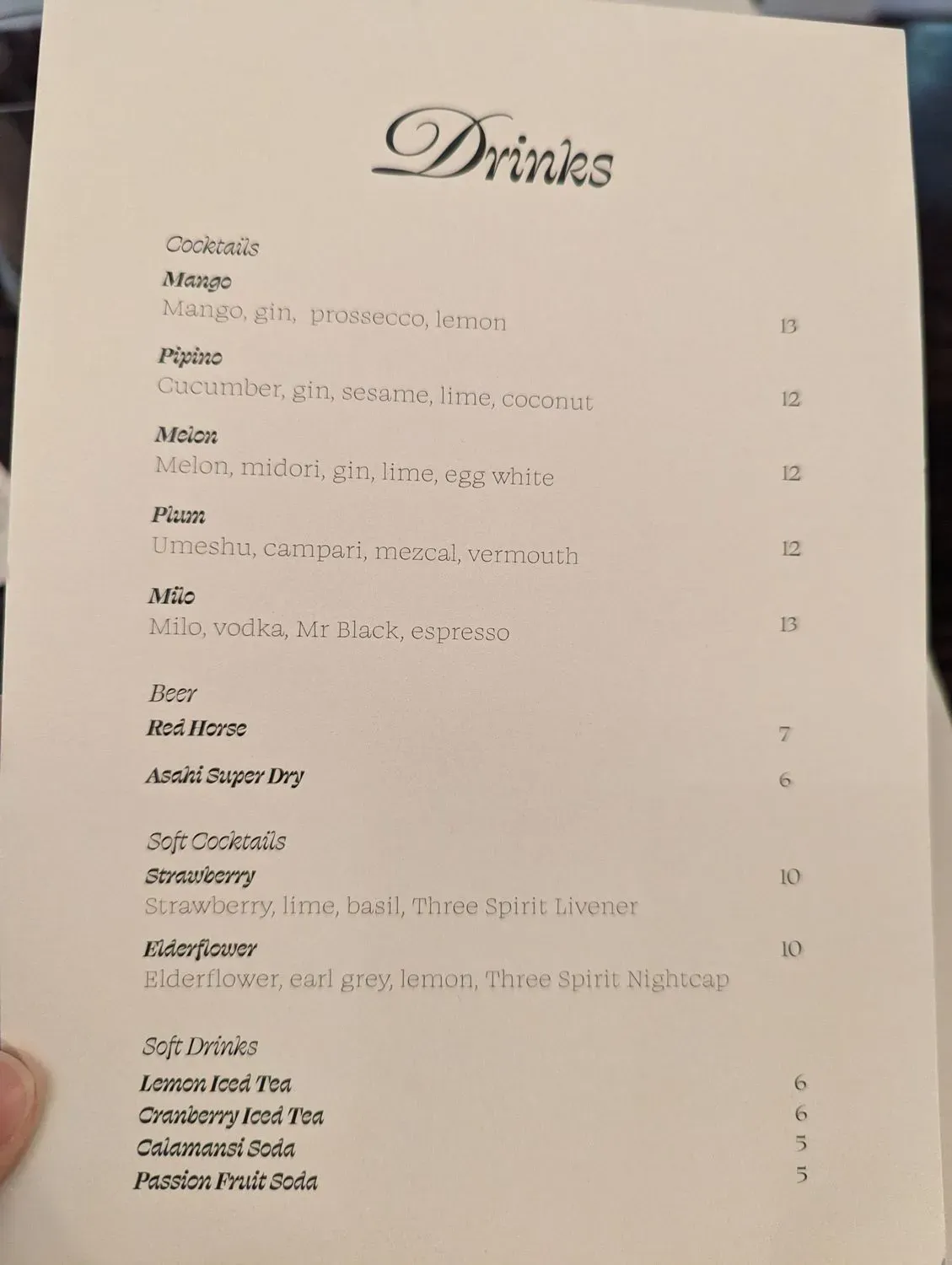 Menu 3