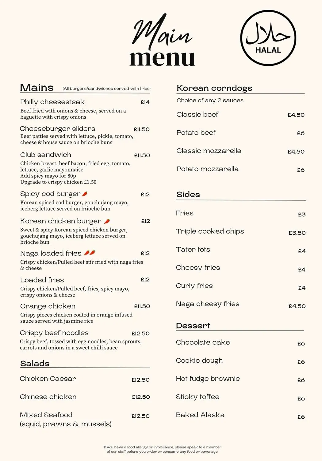 Menu 3