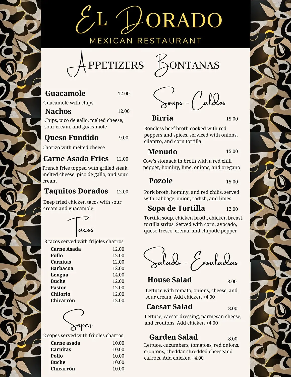 Menu 3