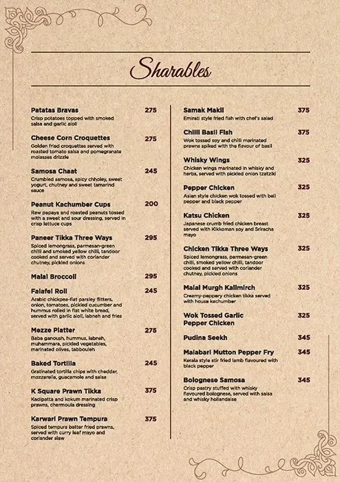 Menu 3