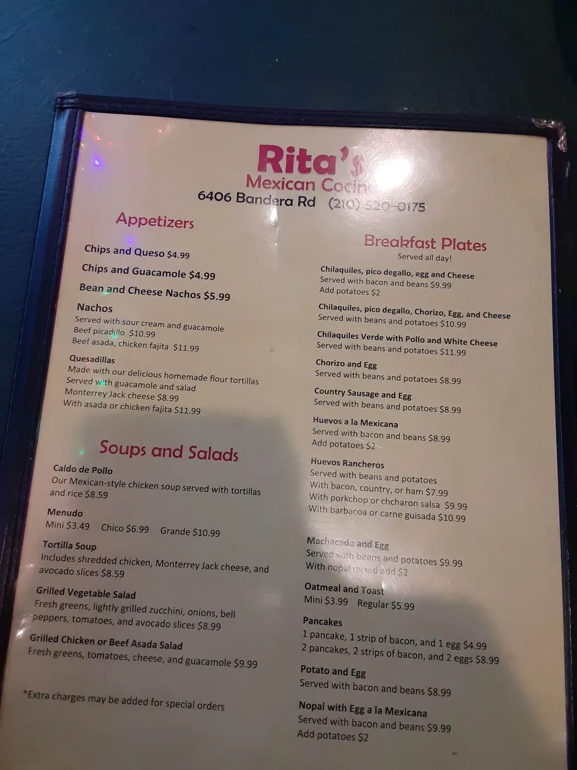 Menu 3