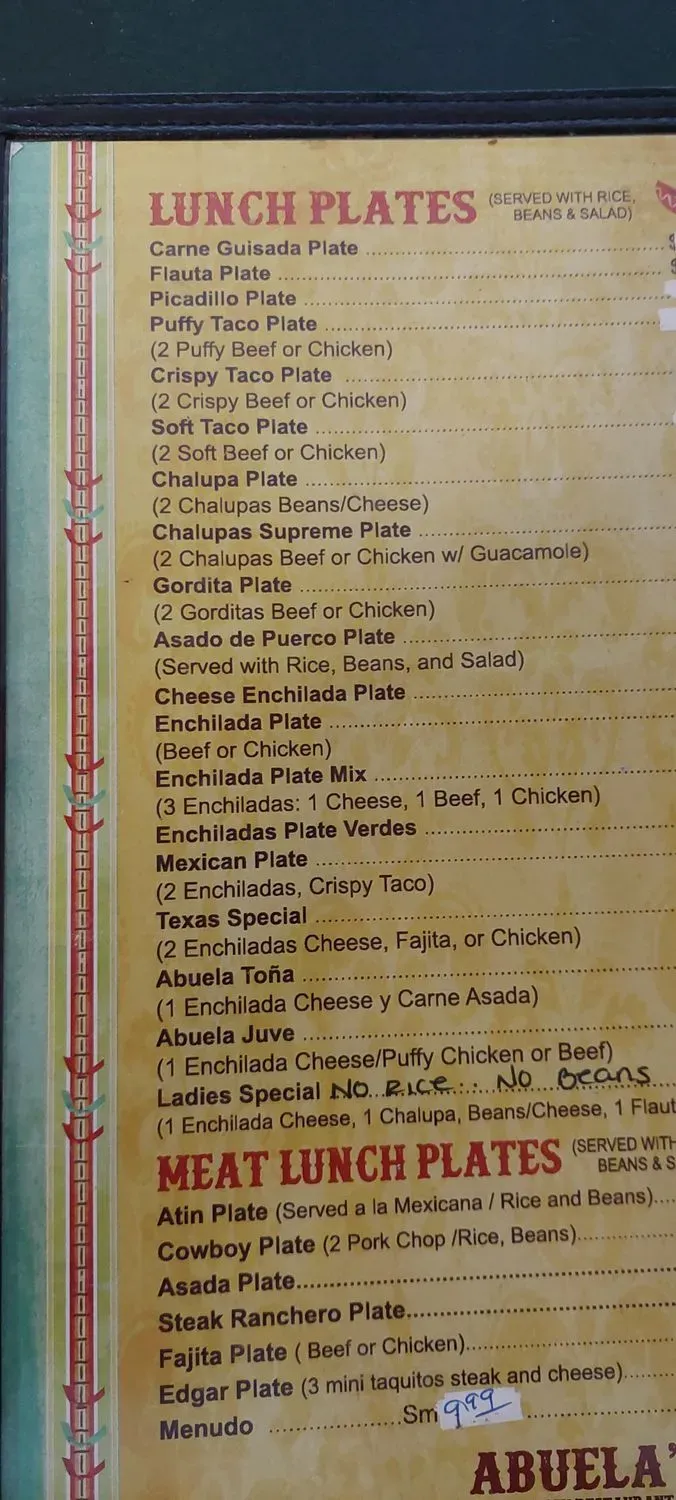 Menu 4