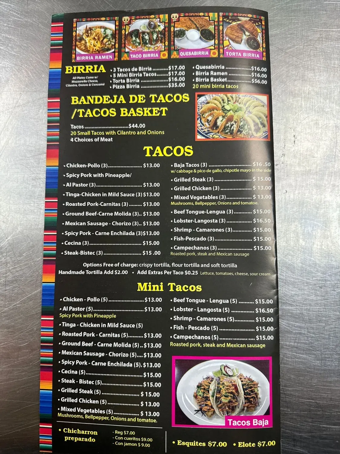 Menu 4