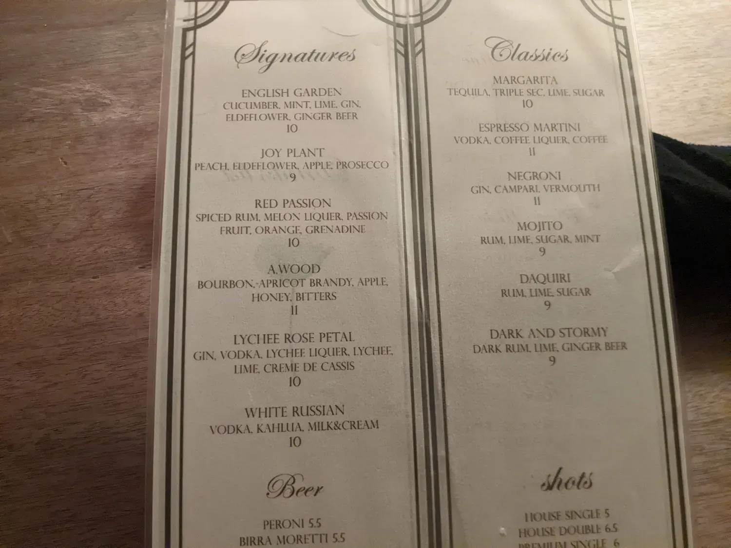 Menu 3