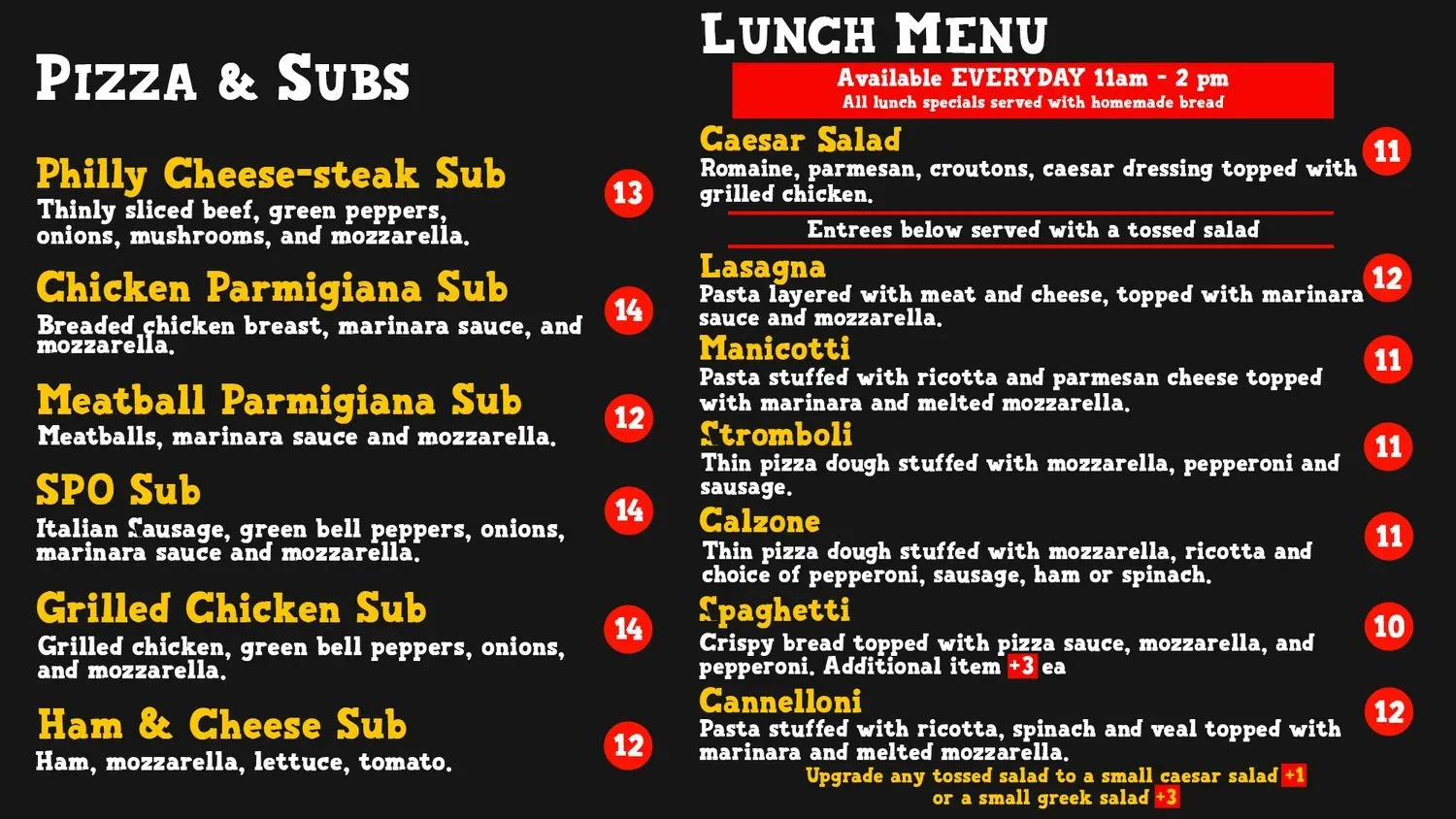 Menu 3