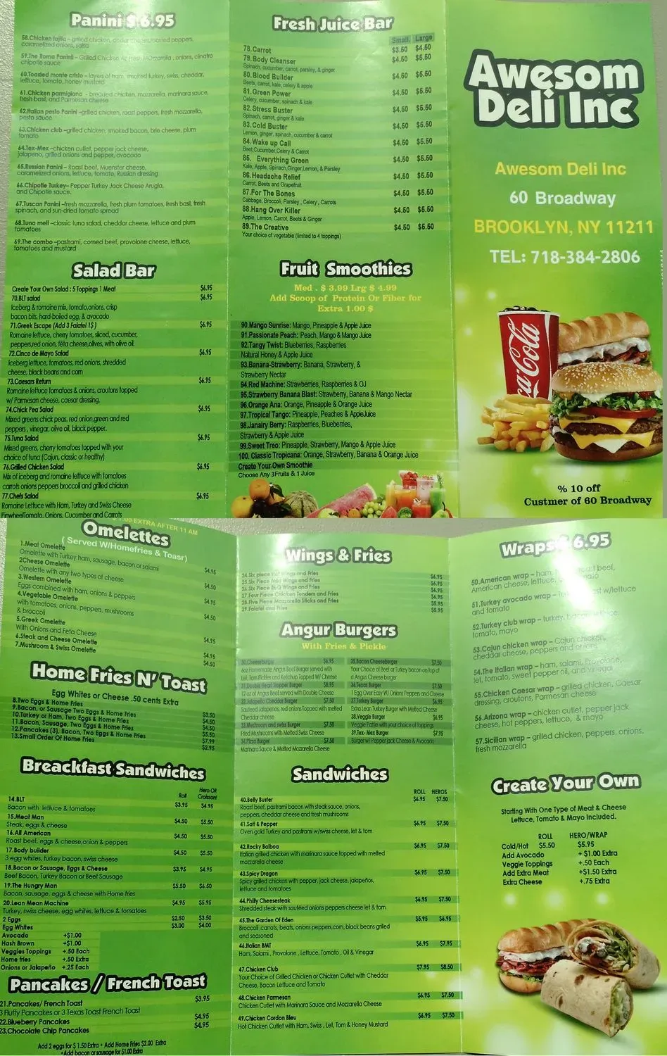 Menu 6