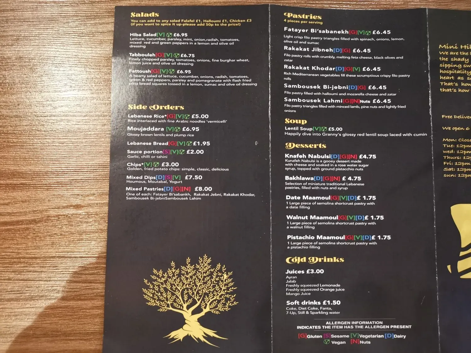 Menu 3