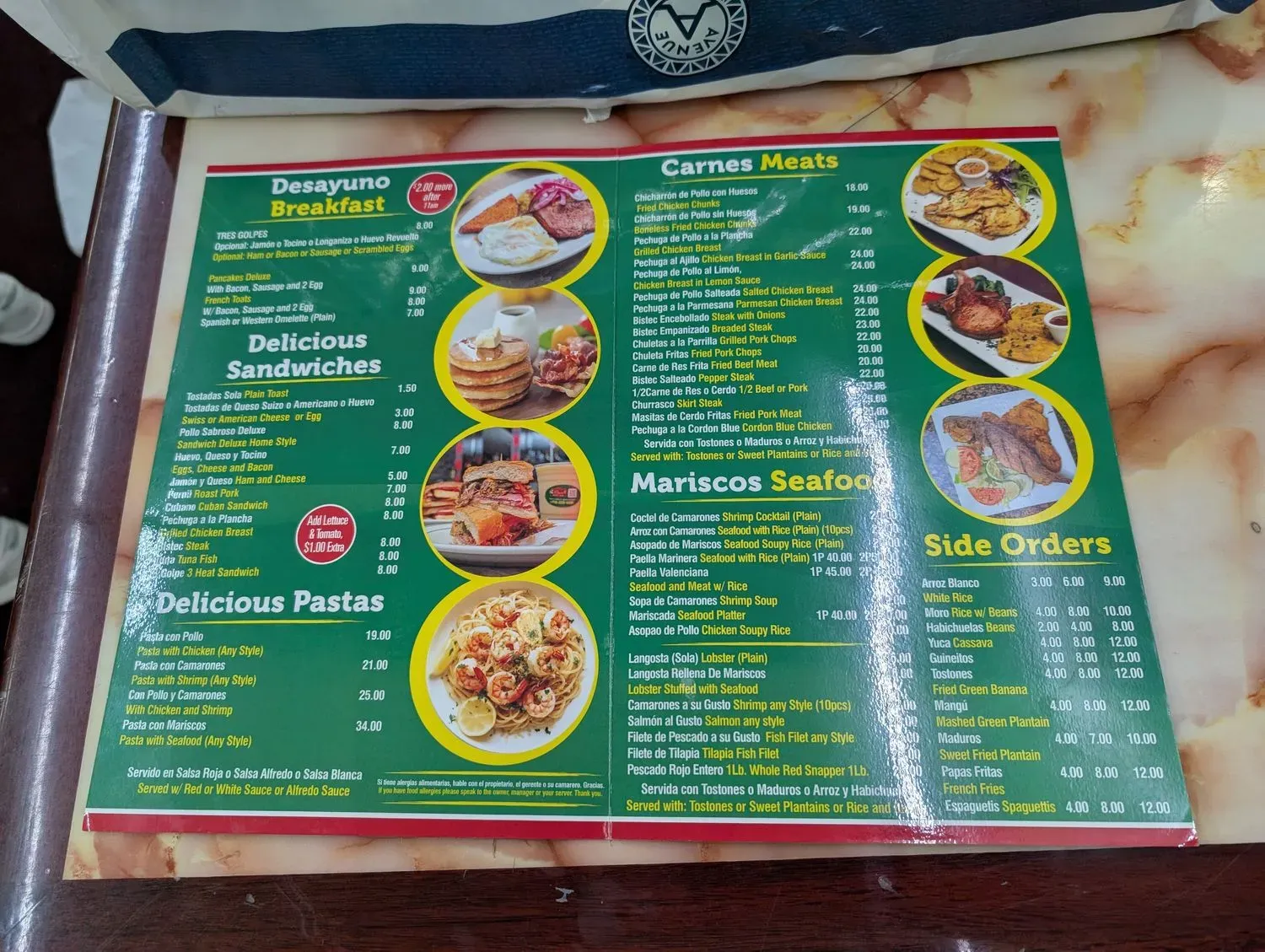 Menu 6