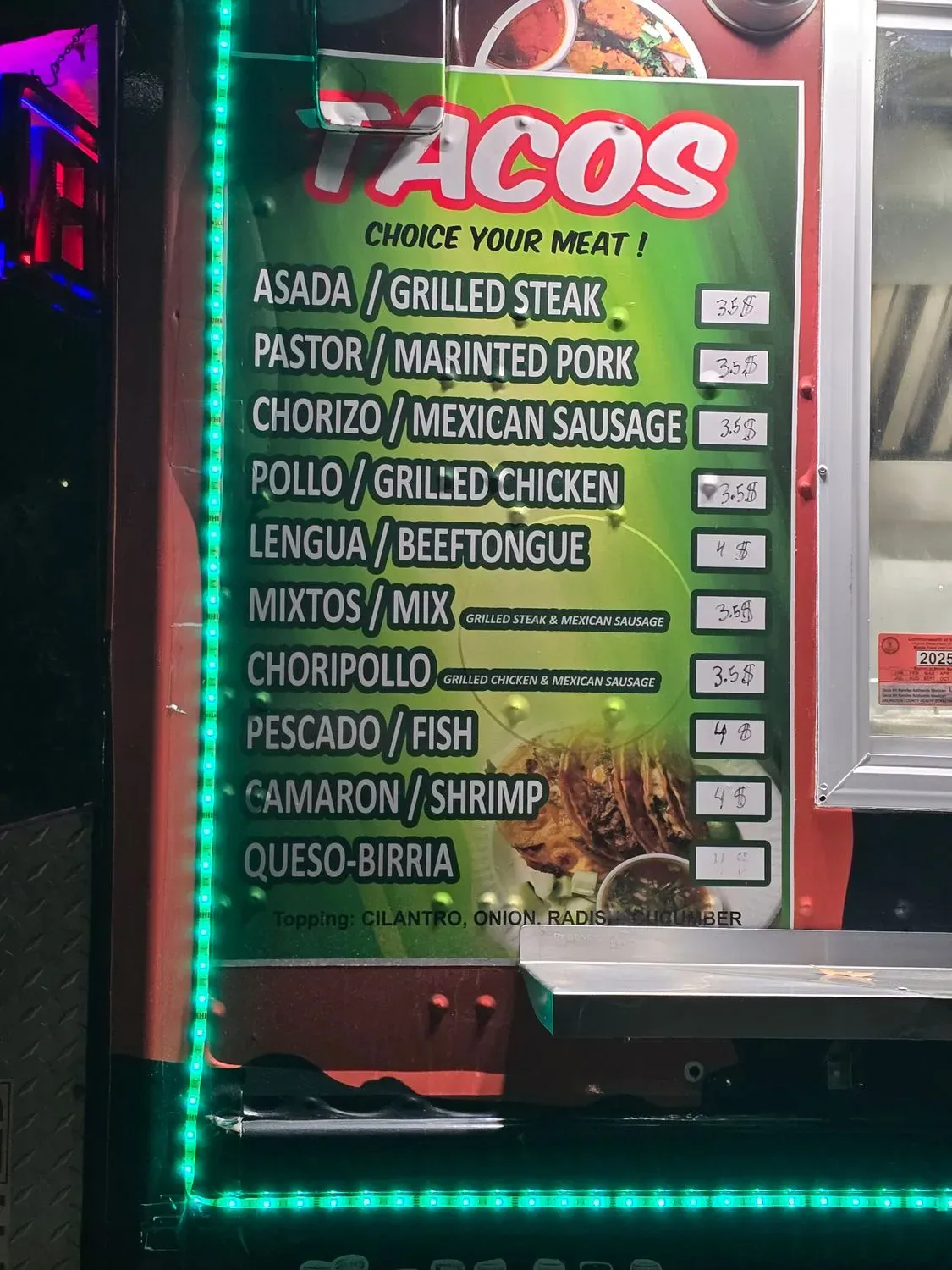 Menu 3