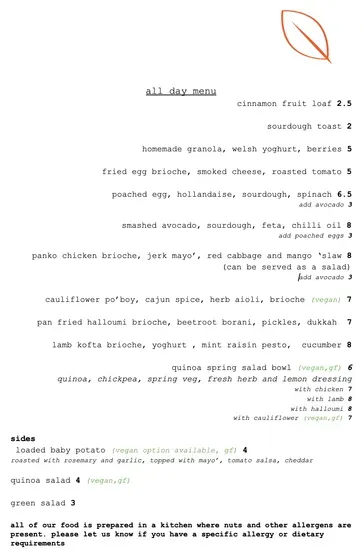 Menu 3