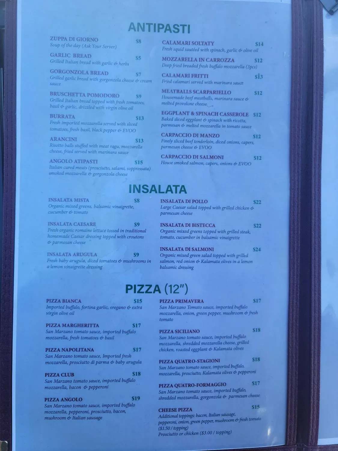 Menu 6