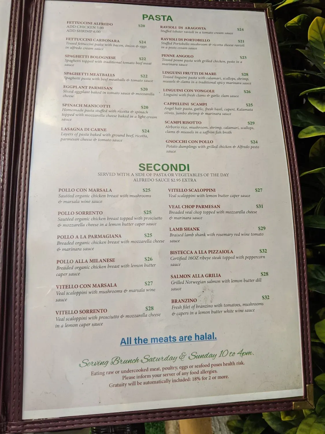 Menu 4