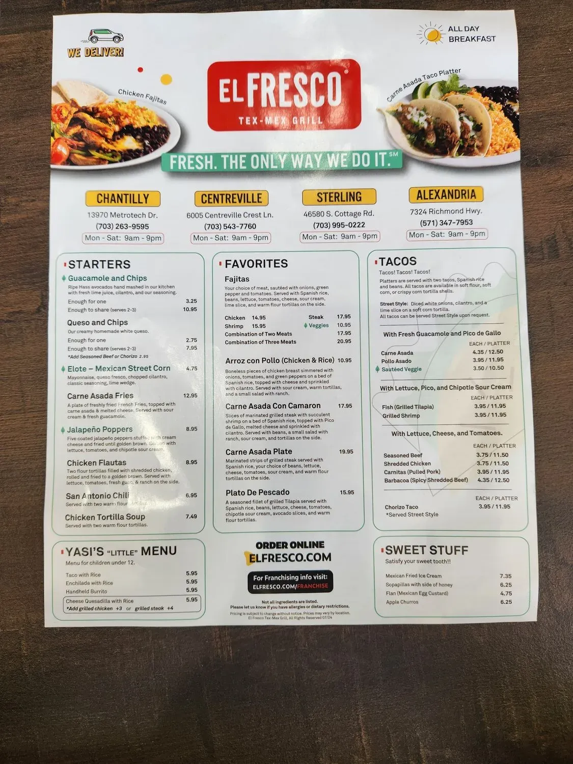 Menu 3