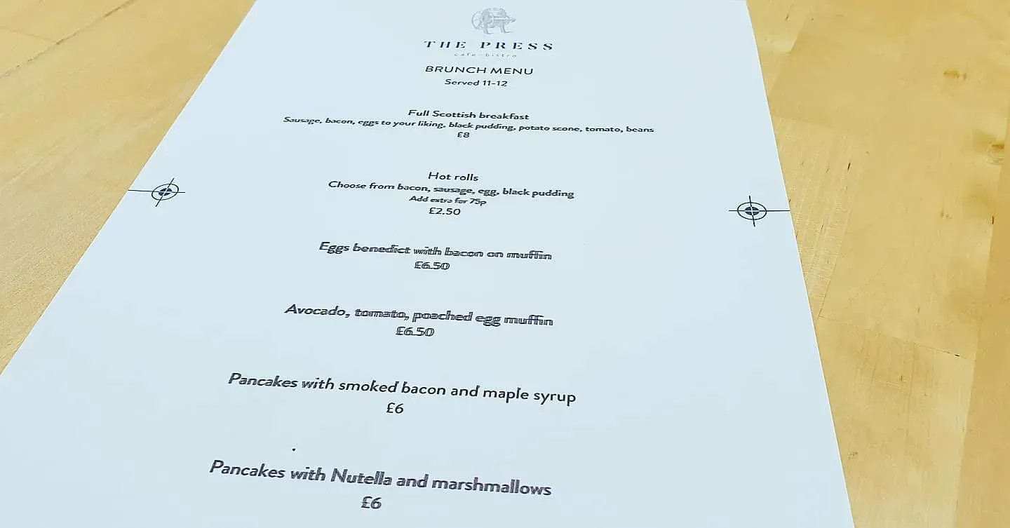 Menu 3