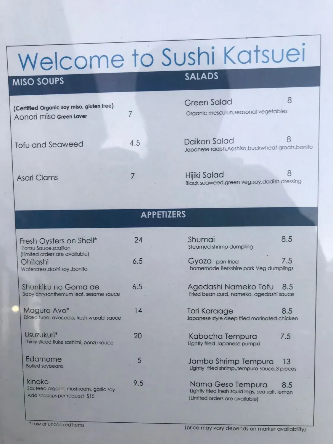 Menu 4