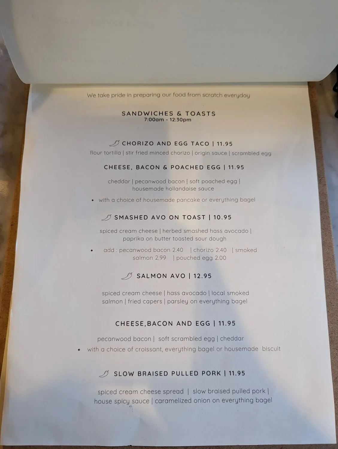 Menu 4