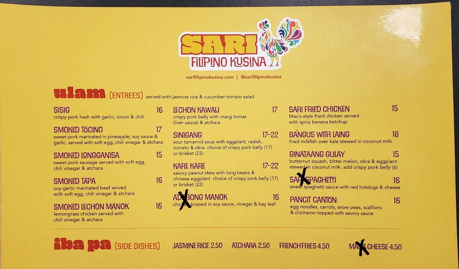 Menu 3