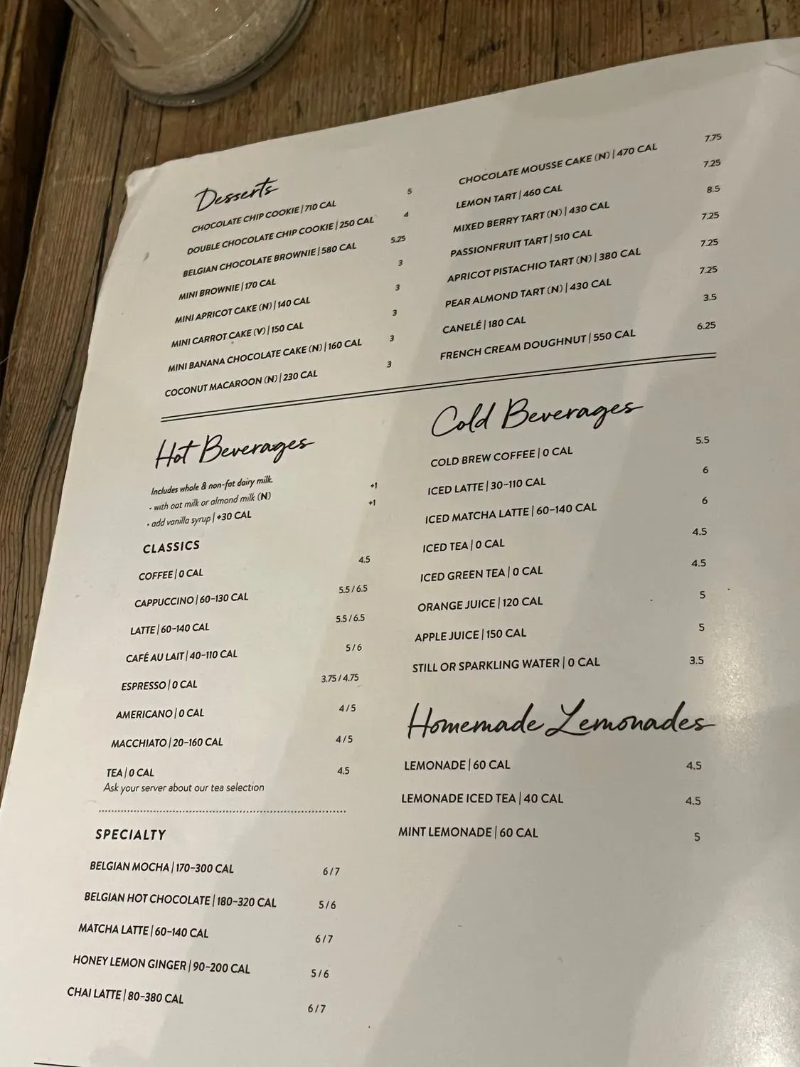 Menu 4