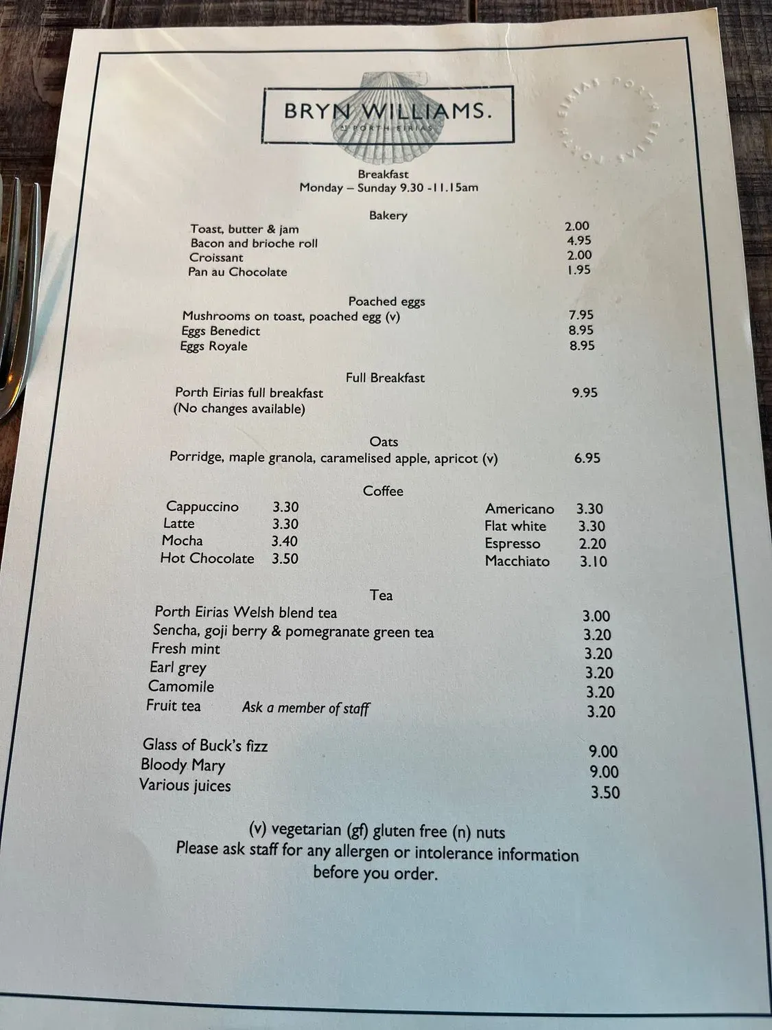 Menu 3