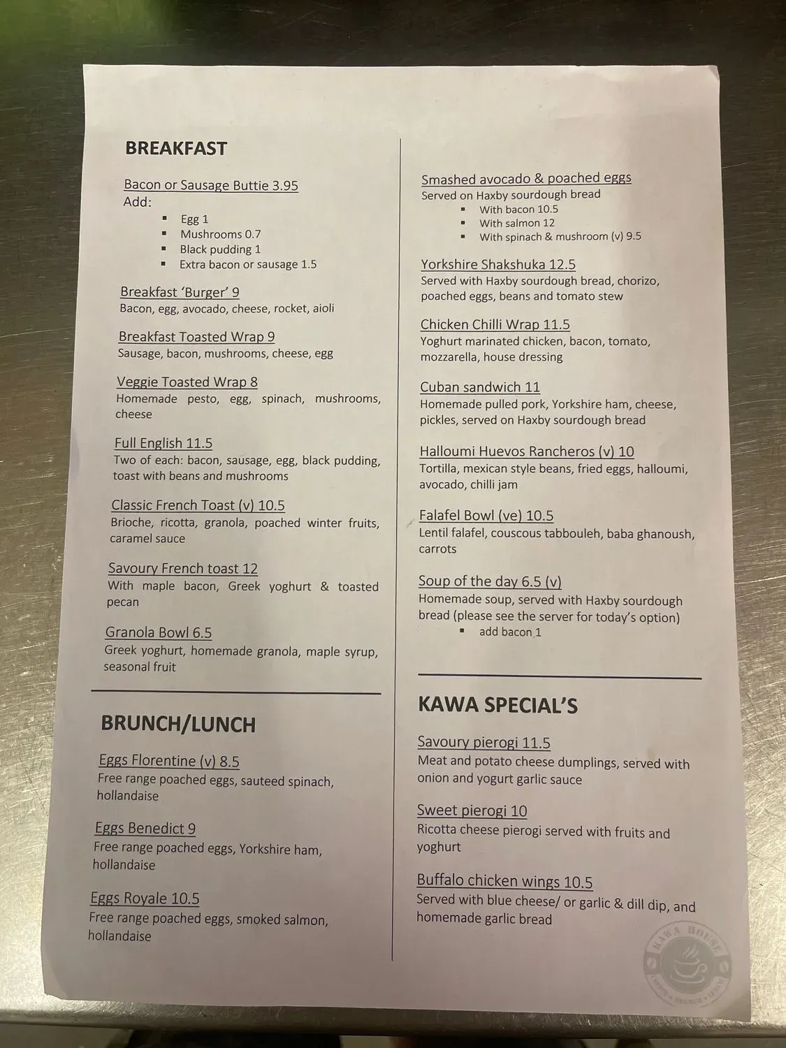 Menu 3