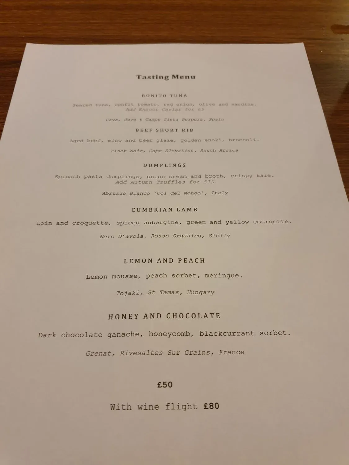 Menu 3