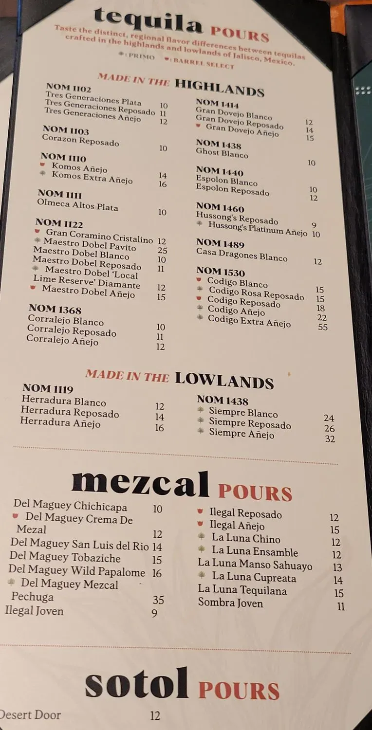 Menu 6