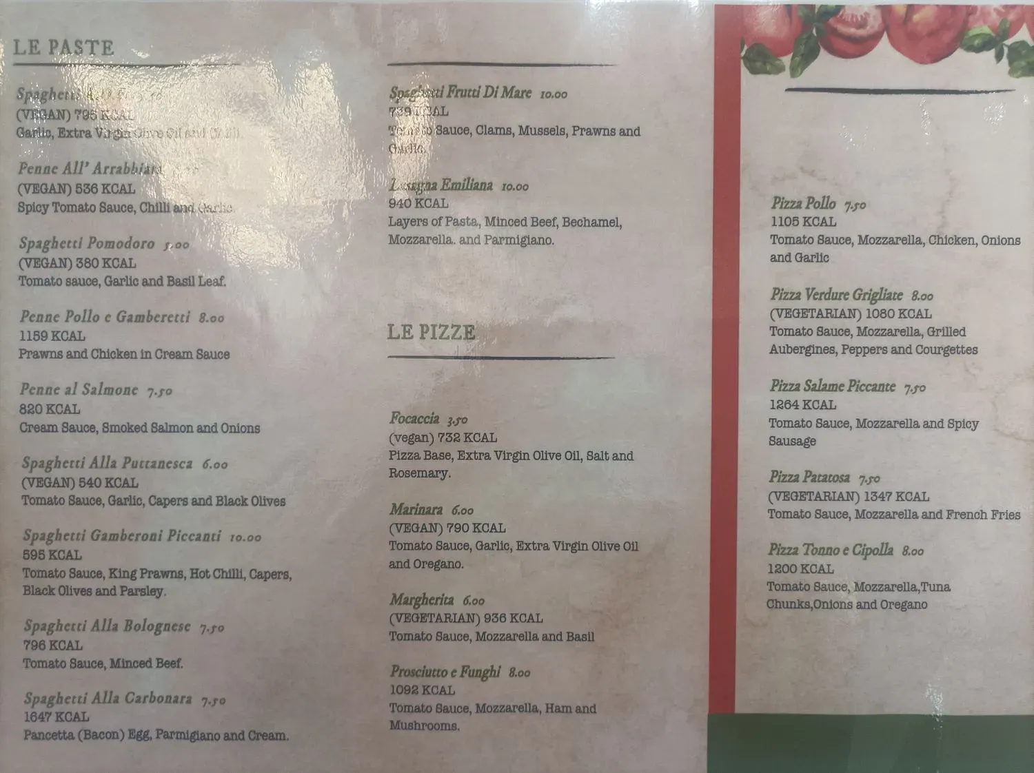 Menu 3