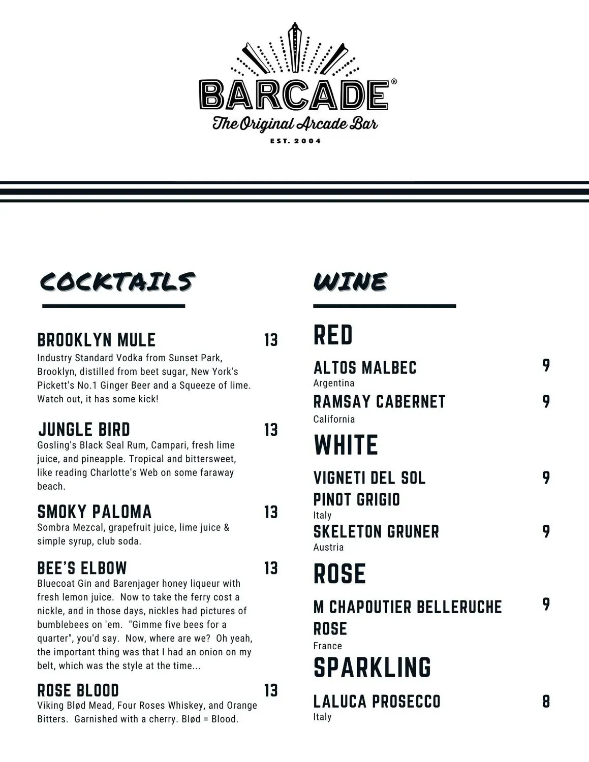 Menu 3