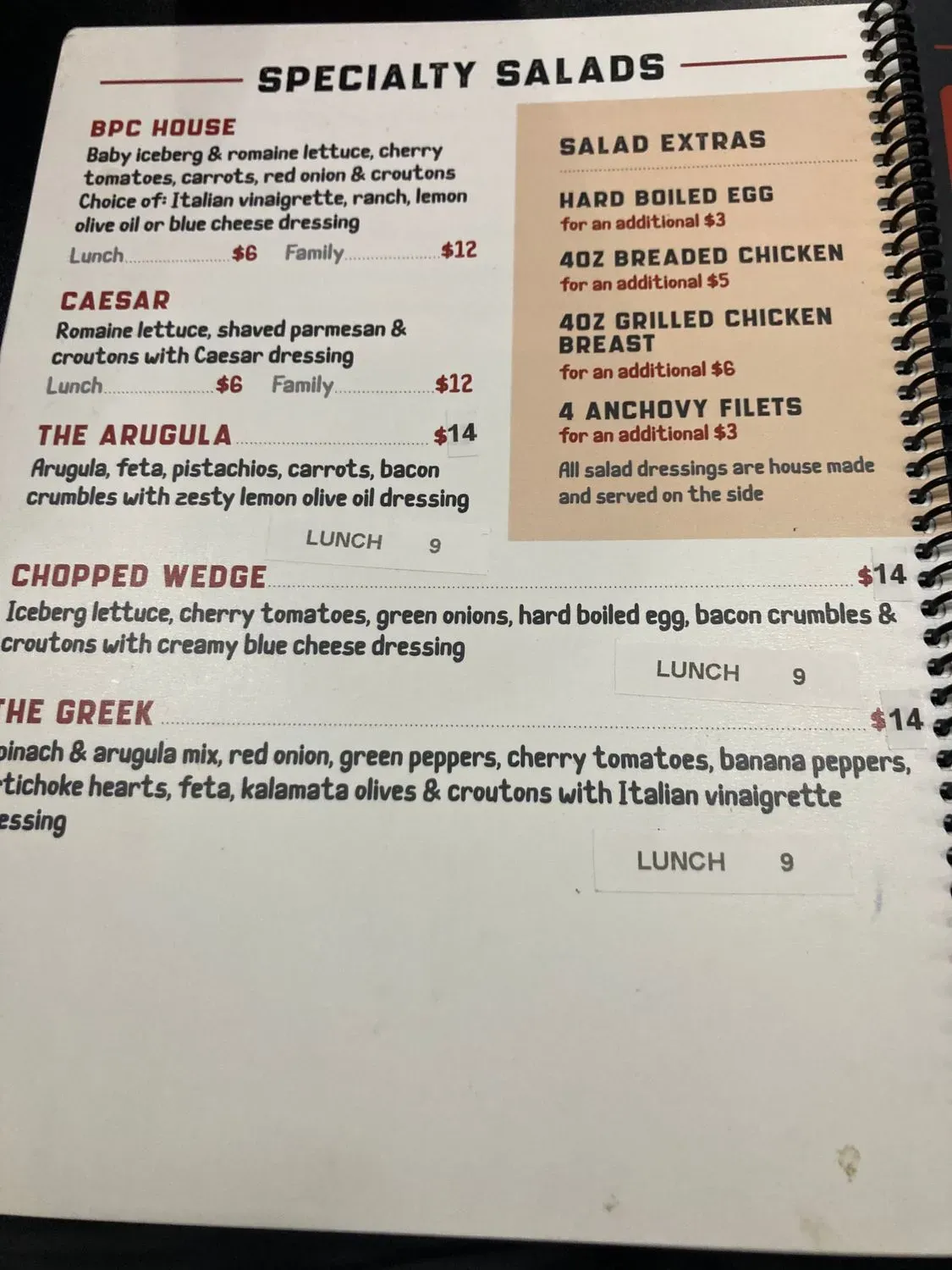 Menu 6