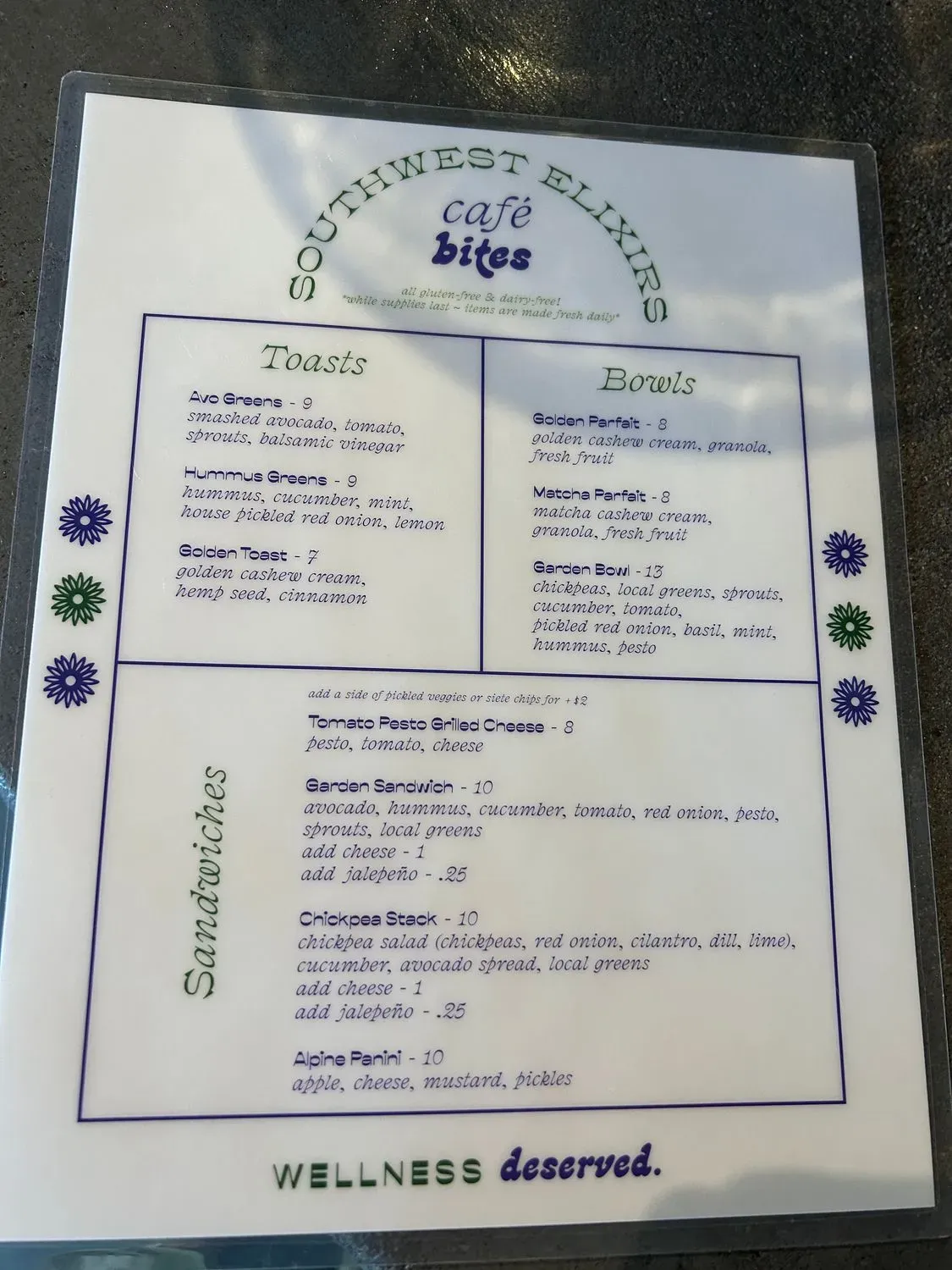 Menu 6