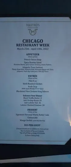 Menu 6