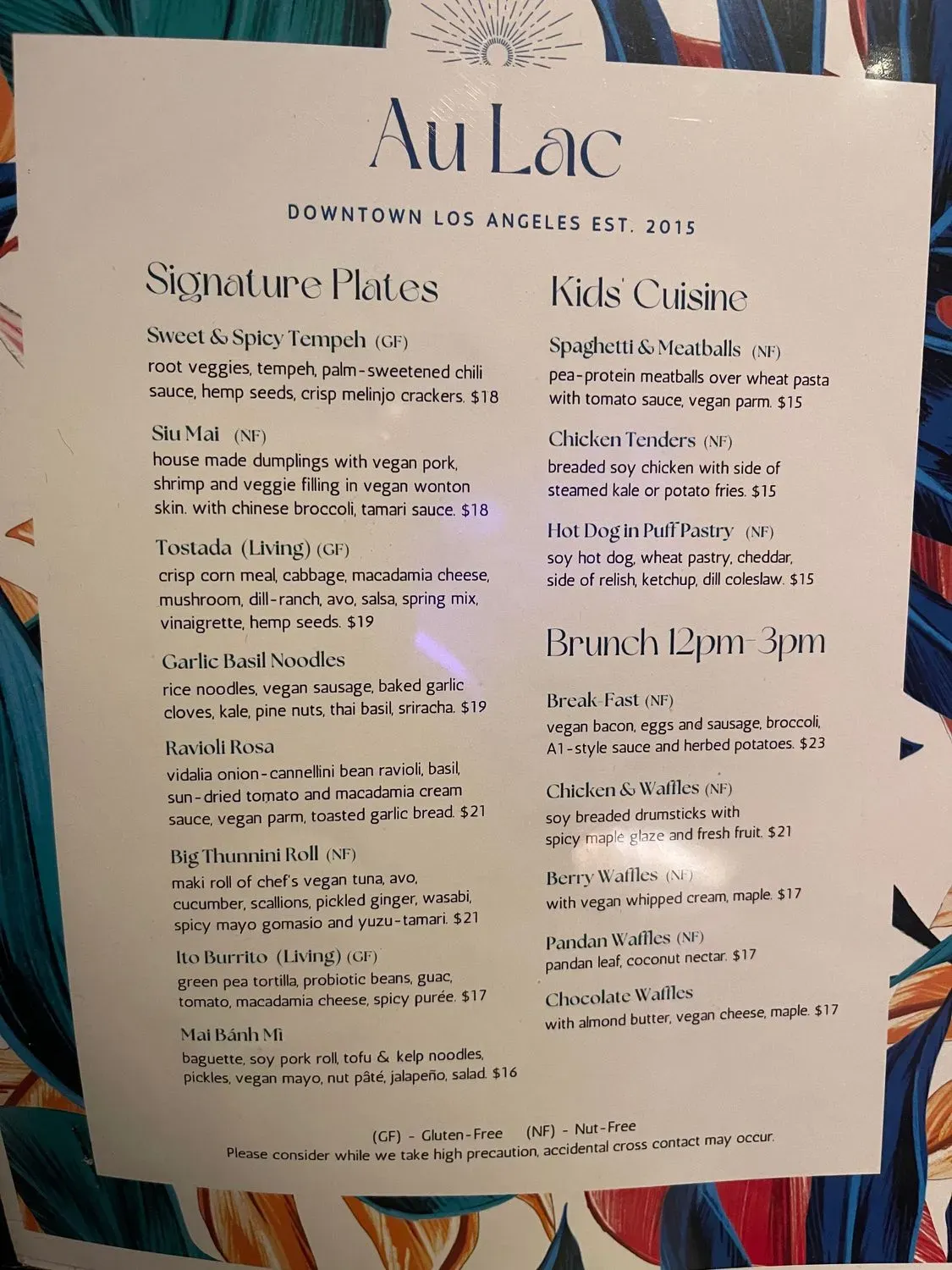 Menu 6