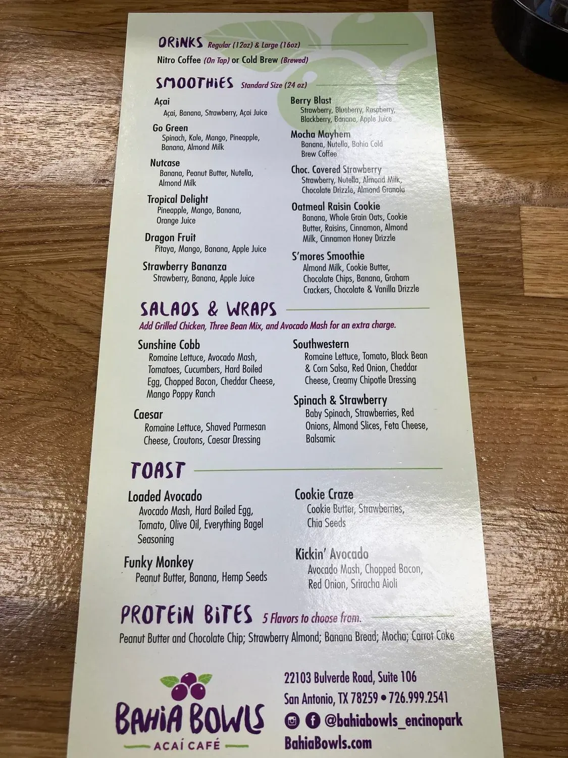 Menu 4