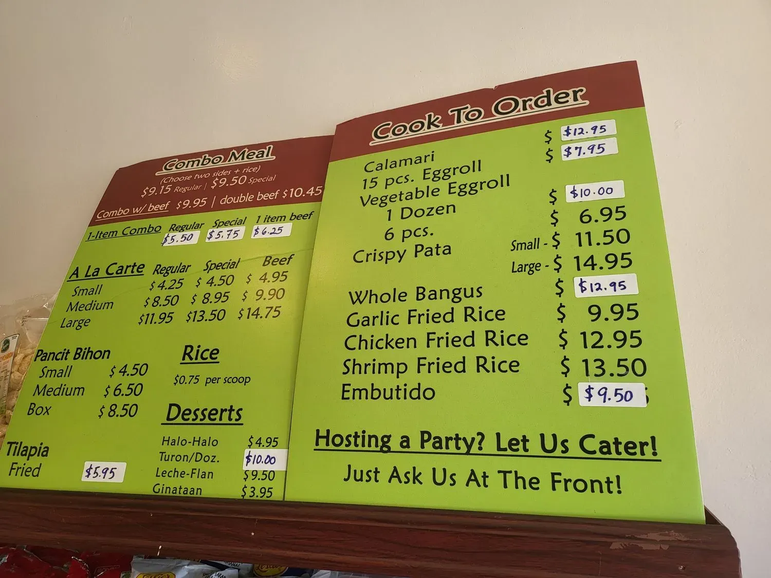 Menu 4