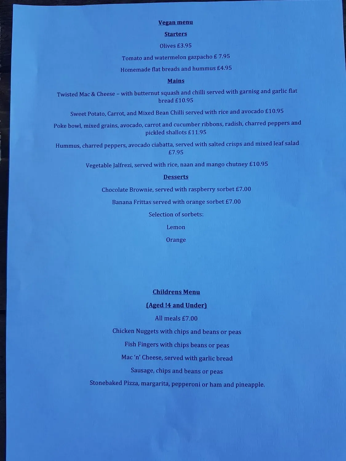 Menu 3