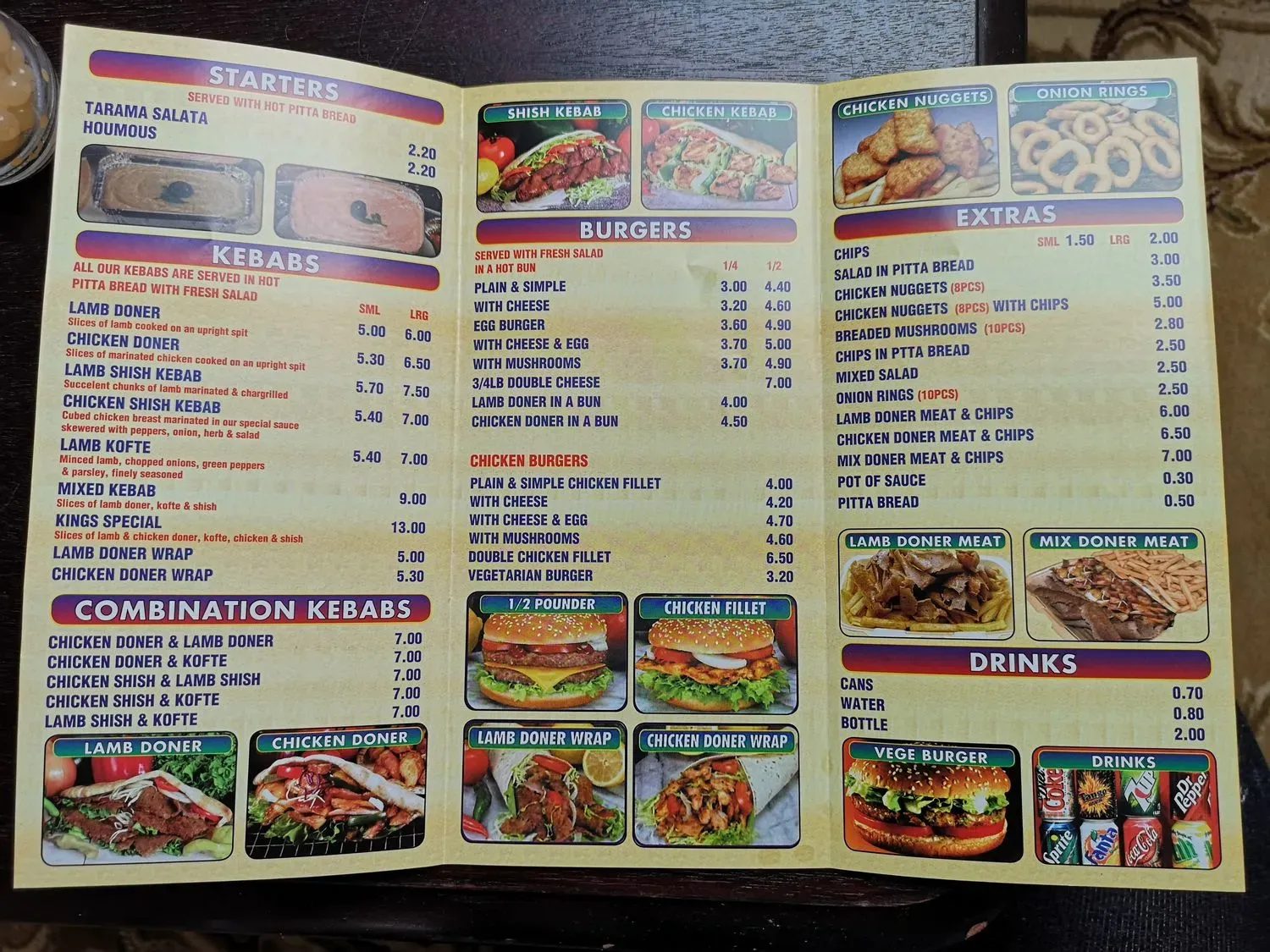 Menu 3