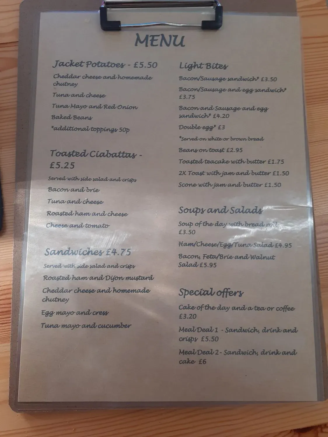 Menu 3