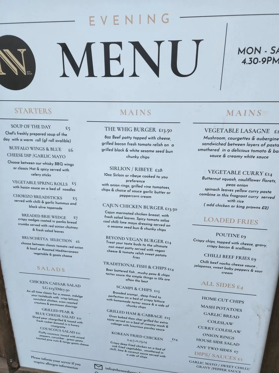 Menu 3