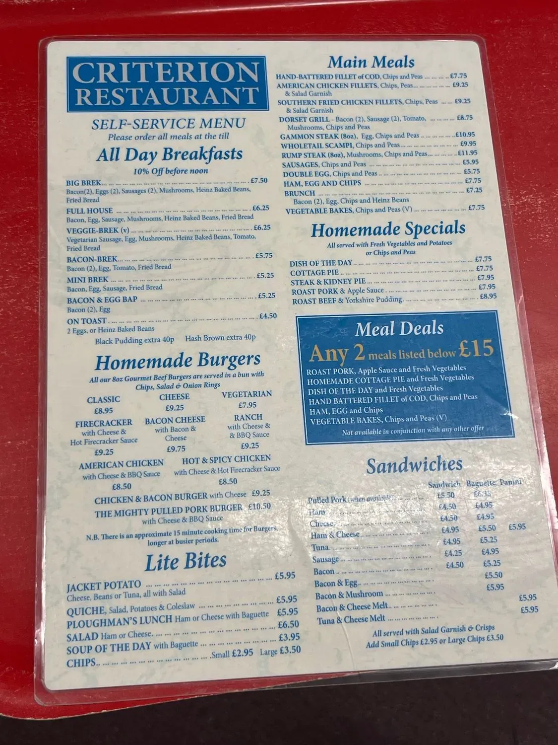 Menu 3