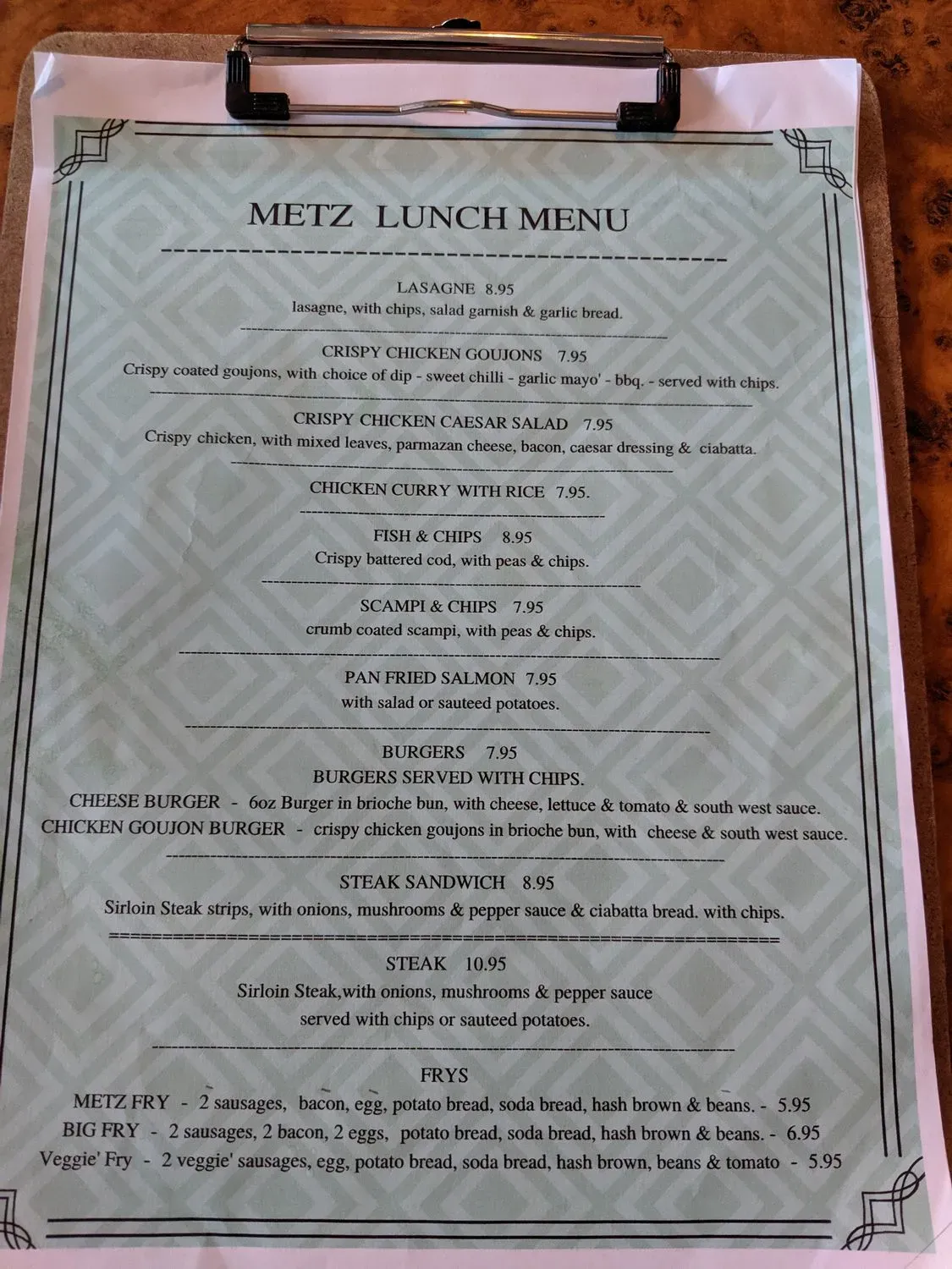 Menu 3